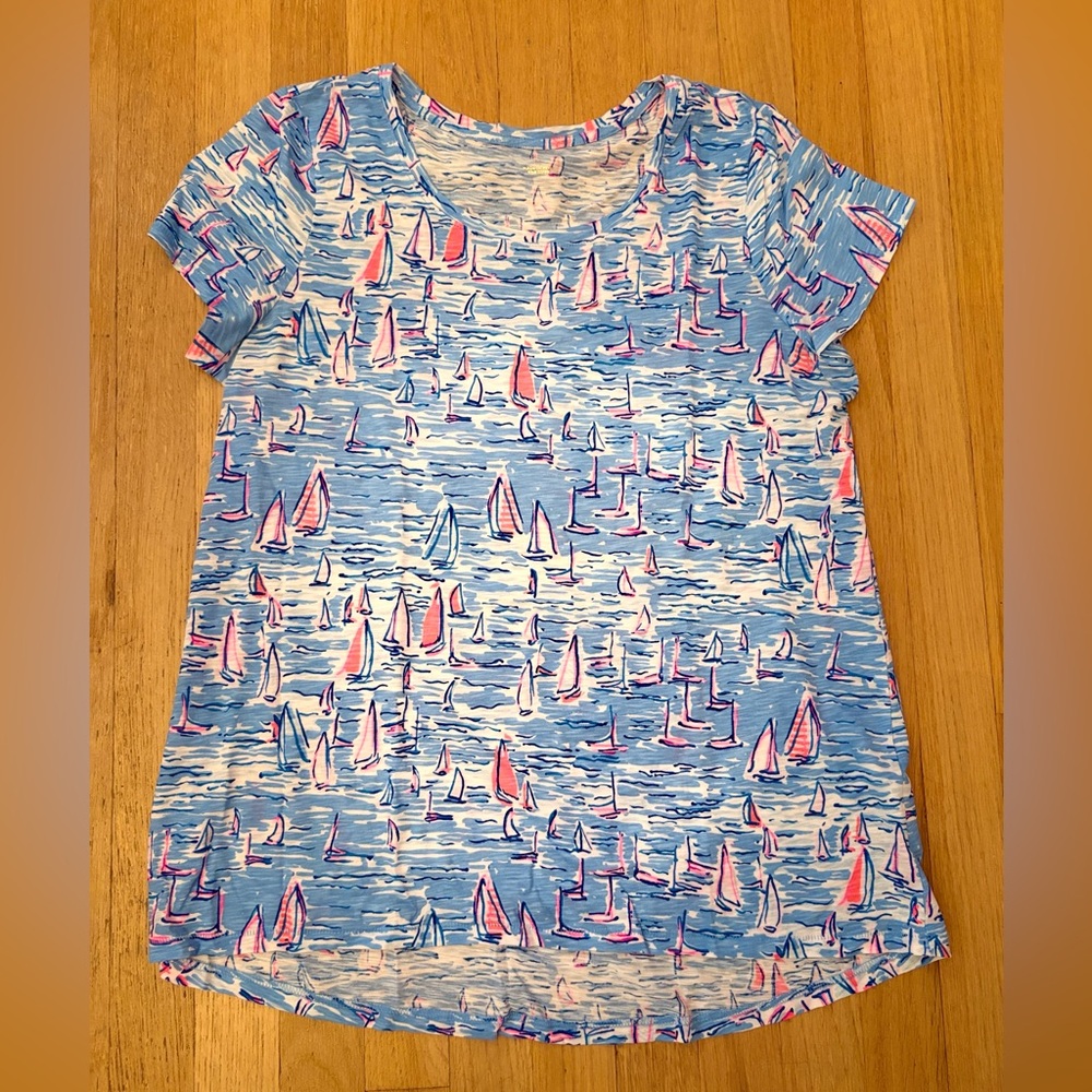 Lilly Pulitzer Boat Neck Tee